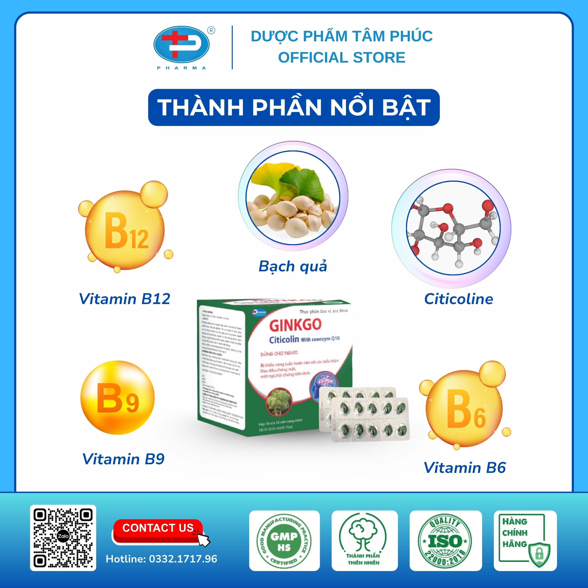 SP - GINKGO CITICOLIN - TP